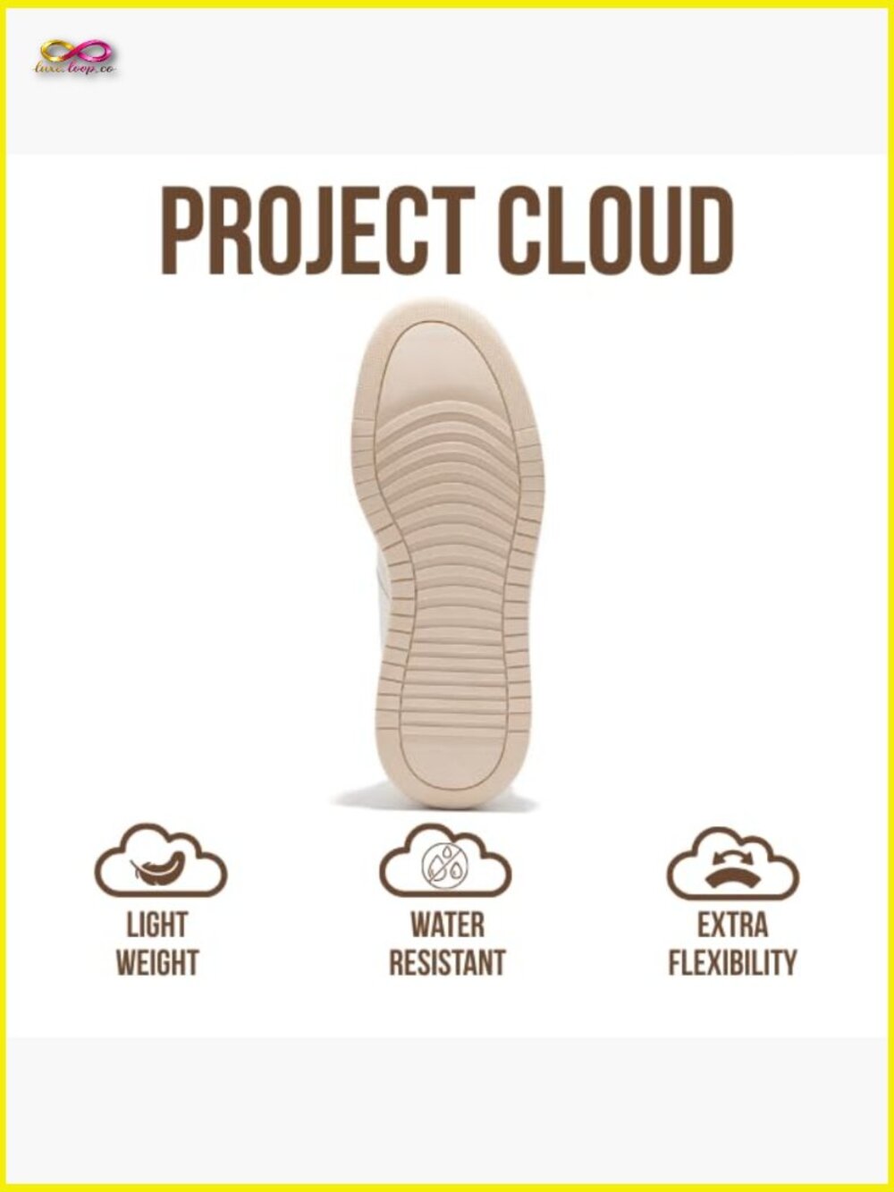 Platform Sneakers Lightweight Memory Foam Insole Non-Slip Fashion Footwear - Picture 4 of 5